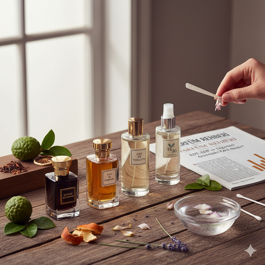 EDT mi, EDP mi, Parfum mü? Dozaj, Kalıcılık ve Doğru Seçim